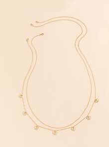 Butterfly Charm Chain Belt - Gold - View 3