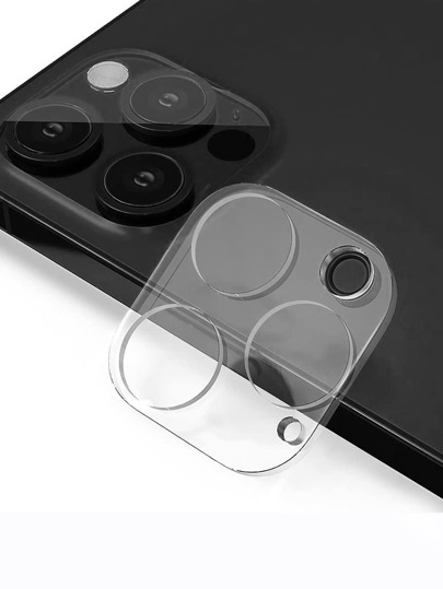 واقي عدسة هاتف شفاف متوافق مع فون