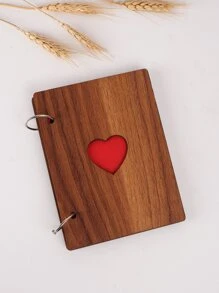 1pc Hollow Heart DIY Photo Frame - Multicolor - View 1