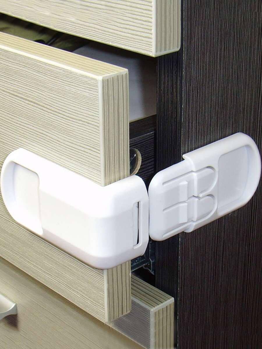 1 cái Khóa trẻ em - trắng - Xem 1