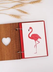 1pc Hollow Heart DIY Photo Frame - Multicolor - View 4