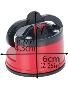 1pc Sucker Design Knife Sharpener - Multicolor - View 2