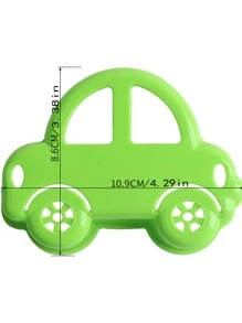 1 Miếng Màu xanh lá Hình chiếc xe Máy cắt bánh sandwich Khuôn - màu xanh lá - Xem 2