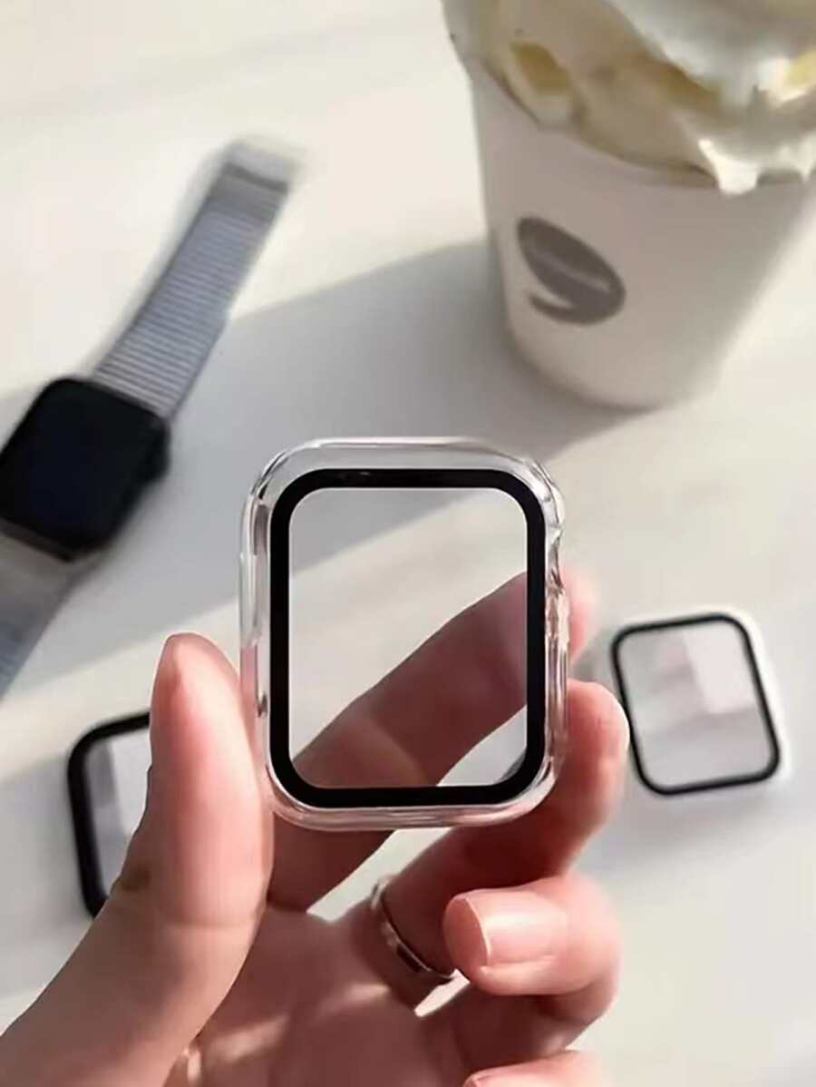 Clear Case Compatible With Apple Watch - Clear - View 1