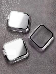 Clear Case Compatible With Apple Watch - Clear - View 3