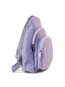 Bolso bandolera mini de sirsaca - Azul Marino - Ver 2