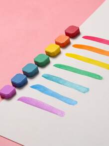 1set Mixed Color Watercolor Set - Multicolor - View 4