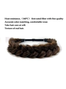 編織合成髮辮髮箍