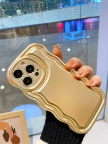 Vỏ điện thoại khung lượn sóng - Vàng - Xem 5