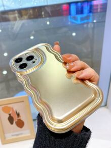 Vỏ điện thoại khung lượn sóng - Vàng - Xem 7