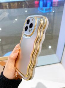 Vỏ điện thoại khung lượn sóng - Vàng - Xem 8