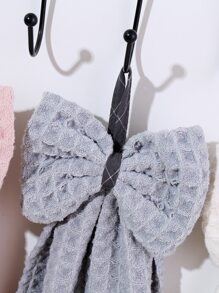 1入組蝴蝶結細節隨機擦手巾 - 彩色 - 查看 5