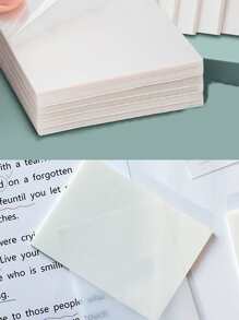 1pack Clear Sticky Note - Clear - View 6