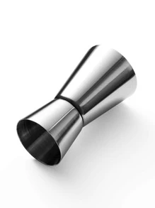 1入組雙頭調酒量杯 - 銀色 - 查看 4