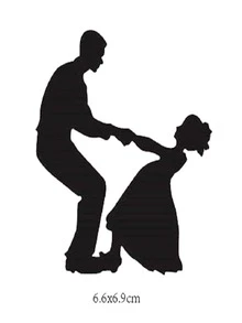 1入組碳鋼切割模具圖形設計DIY蝕刻模板工藝模具 - 銀色 - 查看 3