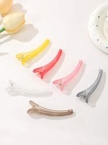 6pcs Minimalist Hair Clip - Multicolor - View 3