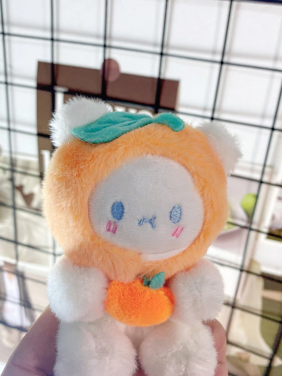 卡通設計毛茸茸鑰匙圈 - 彩色 - 查看 1