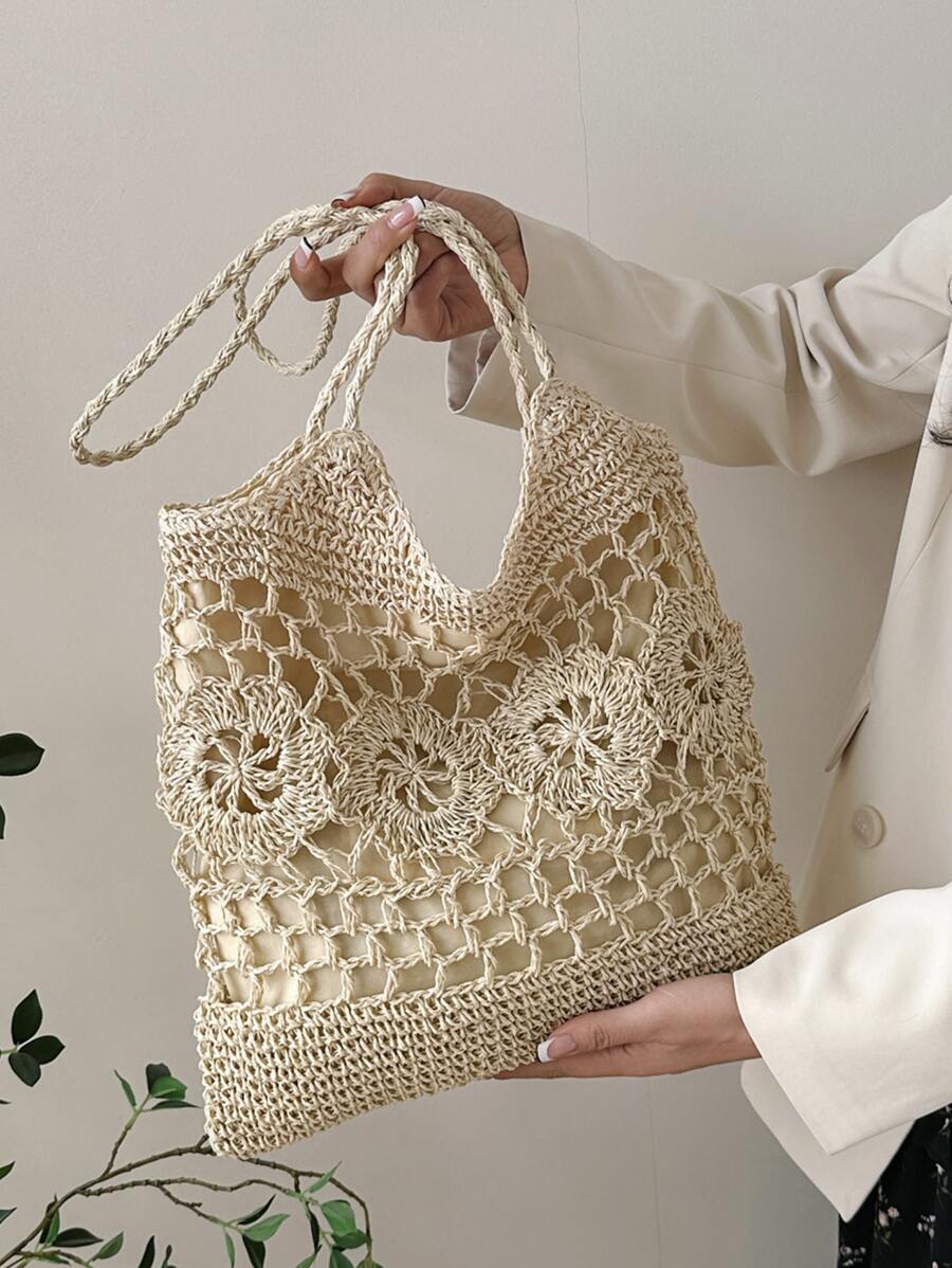 Túi Xách tay Nữ - Màu be - Xem 1