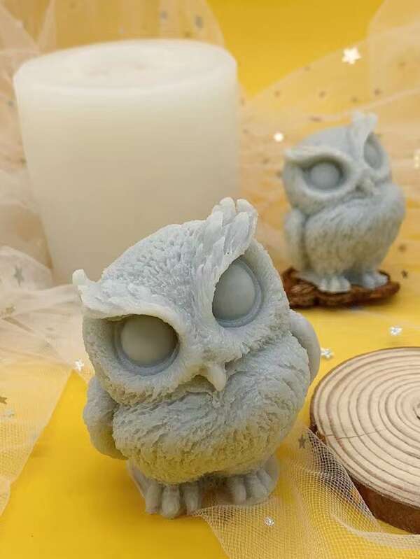 1pc Silicone Mold, Creative Owl Design DIY Silicone Mold For DIY