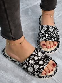 Dép đi trong Nhà dành Nữ Thực vật - Nhiều màu - Xem 2