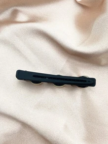 Horquilla con diseño de flor - Negro - Ver 2