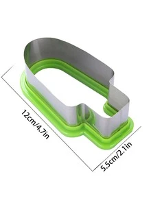 1pc ABS Watermelon Mold, Popsicle Design Fruit Mold For Kitchen