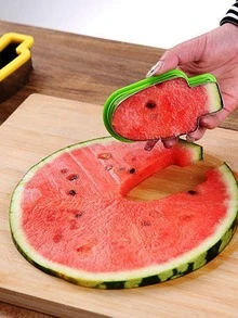 1pc ABS Watermelon Mold, Popsicle Design Fruit Mold For Kitchen