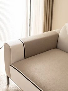 1 peça Cobertor de sofá poliéster sofá moderno padrão listrado anti derrapante para