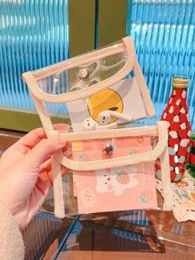 1入組迷你透明文件袋 - 無色 - 查看 1