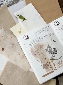 30 tờ giấy chất liệu cổ điển - Nhiều màu - Xem 4