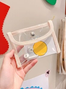 1入組迷你透明文件袋 - 無色 - 查看 4