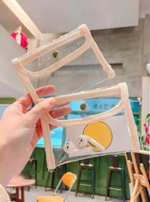 1入組迷你透明文件袋 - 無色 - 查看 5