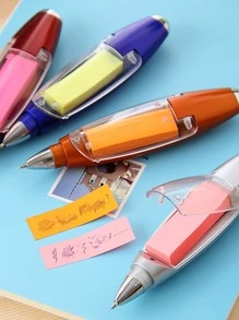 1pc Random Color Ballpoint Pen - Multicolor - View 2