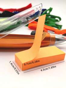 1pc Random Color Ballpoint Pen - Multicolor - View 3