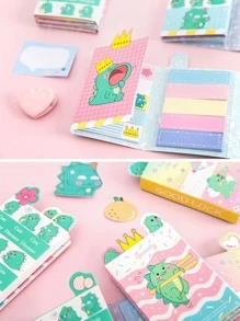 1pc Unicorn Print Random Sticky Note - Multicolor - View 4