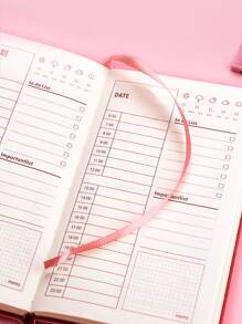 1pc Random Schedule Notebook - Multicolor - View 2