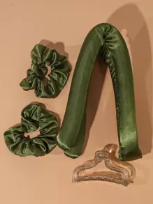 4入組素色髮飾套裝