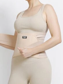 JINGBA SUPPORT (BUY A SIZE UP) Women Men Adjustable Waist Band Back Support For Weightlifting Squat - Khaki - View 5