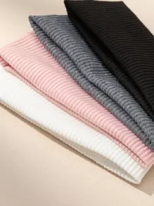 4 dây buộc tóc trơn cho ngày thường khi trở lại trường, băng đô tập thể dục, băng đô turban, băng đô thấm mồ hôi, đồ dùng học tập, đại học, băng đô, phụ kiện tóc thu đông cho phụ nữ khi đi nghỉ, khăn quàng cổ thanh lịch cho phụ nữ, khăn bandana mềm mại quấn đầu - Nhiều màu - Xem 2