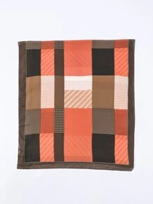 1 chiếc khăn nhiều màu dành cho nữ làm bằng gạc, chống gió và chống cát, thích hợp để mặc hàng ngày, tiệc tùng, họp mặt, v.v. - Nhiều màu - Xem 2