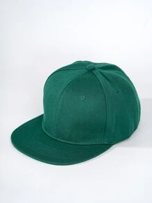 素色嘻哈帽 - 墨綠色 - 查看 1