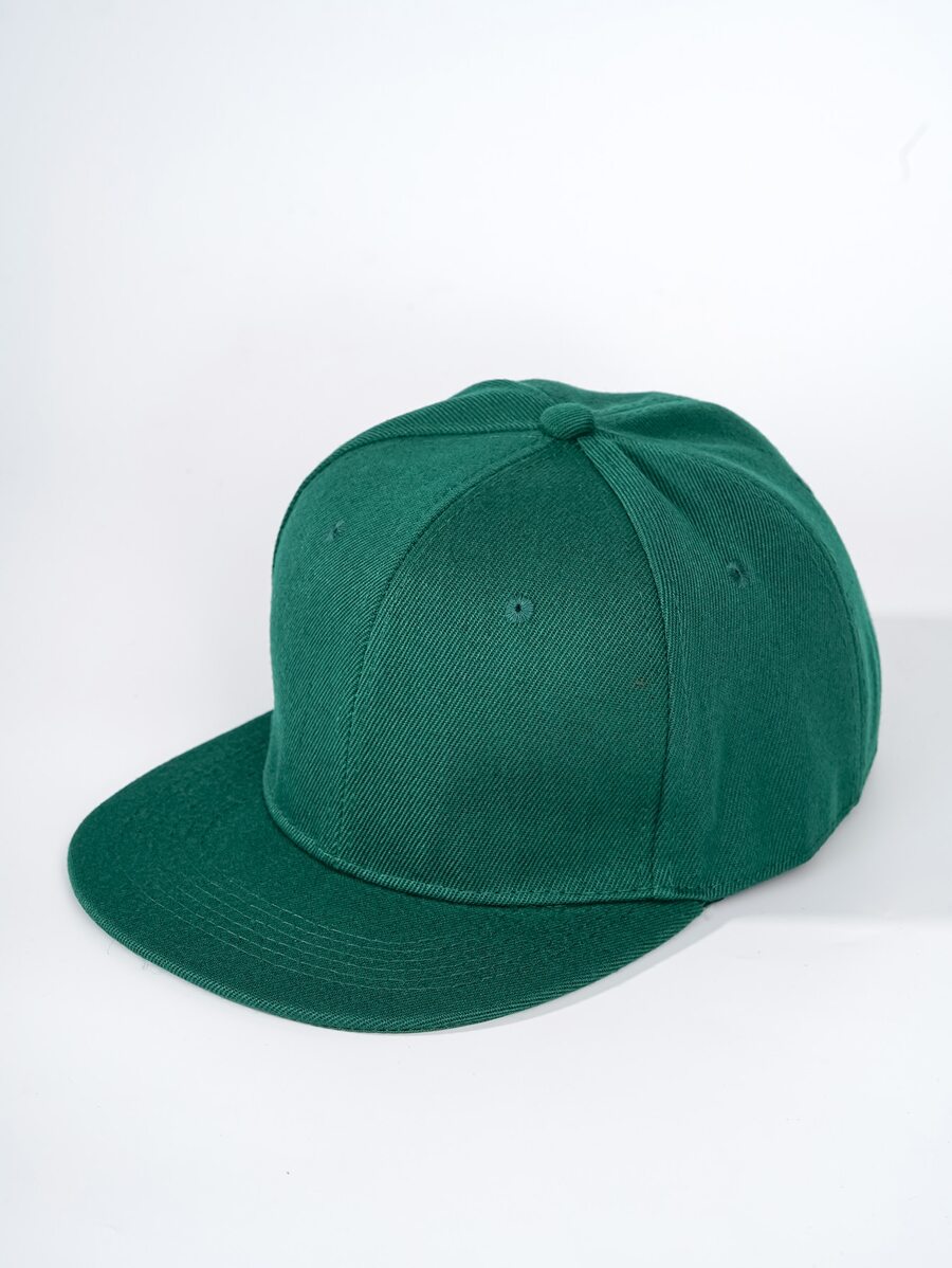 素色嘻哈帽 - 墨綠色 - 查看 1