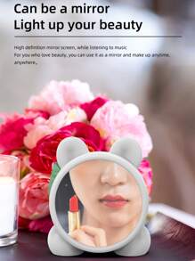 1入組鐘設計無綫音箱 - 白色 - 查看 6