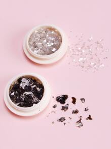 2boxes Mica Slice Nail Art Decoration - Multicolor - View 4