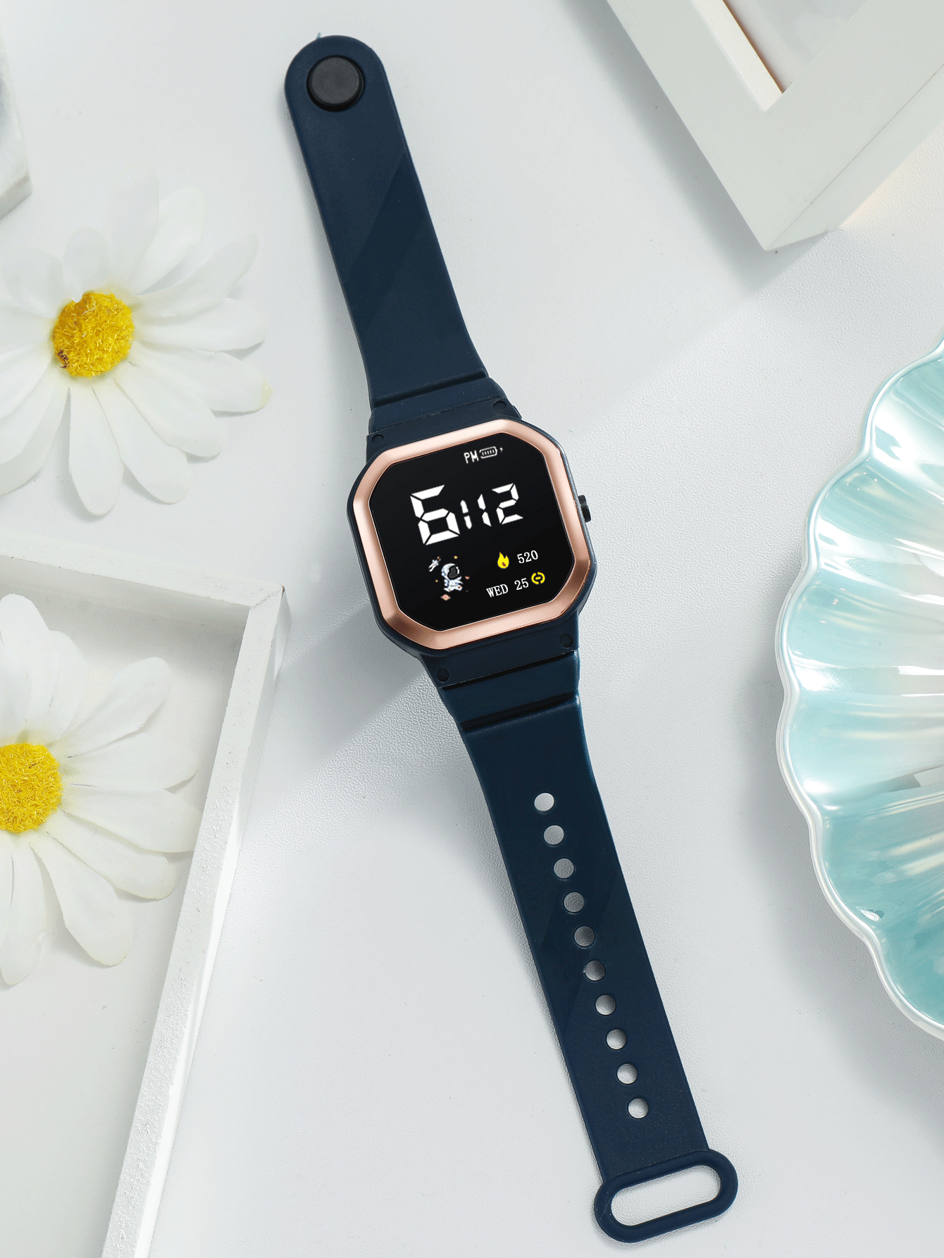 Kids square electronic watch shein uk