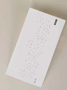 紋身貼紙,1張仿真雀斑面部一次性紋身適合女士,紋身貼紙成年人,逼真紋身貼雀斑,適合女士和女孩 - 卡其色 - 查看 3