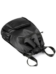 Mochila minimalista y funcional plegable de 17 pulgadas para hombres, bolsa de campamento, mochila escolar, universitaria, de uso diario para computadora portátil, de gran capacidad y ligera, ideal para viajes, la escuela, verano, deportes, excursiones, fines de semana