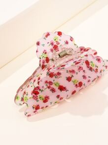 Garra de pelo con patrón floral - Multicolor - Ver 3