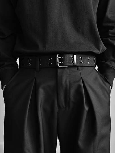 1条男士方扣皮带，夏季、校园休闲、商务、男友/丈夫/父亲/爸爸礼物，日常穿着、时尚、青少年、户外、度假、运动、旅行、街头、波西米亚风、复古秋季、万圣节秋冬配饰，适合青少年、青年、男士、休闲、户外、运动、度假、毕业礼物、生日、日常穿着