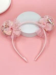 小女童蝴蝶結裝飾髮箍